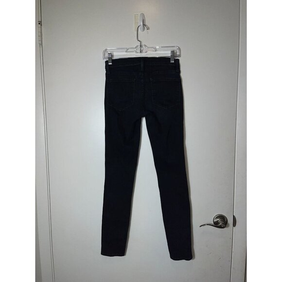 FRAME Le Skinny De Jeanne Dark Wash  Jeans Womens Size 26 - Picture 2 of 8